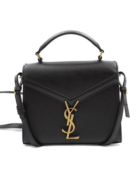 borsa ysl mini|CASSANDRA Mini top handle bag in grain de poudre embossed .